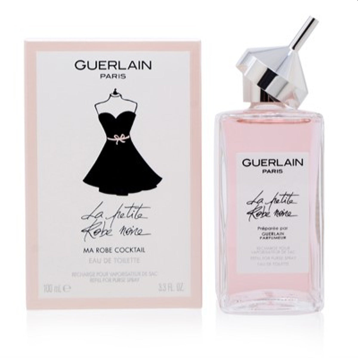 Lpr Noire Ma Robe Cocktail Guerlain Edt Refill 3.3 Oz (100 Ml) For Women   