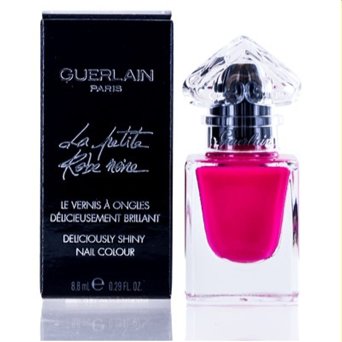 Guerlain La Petite Robe Noire (002) Pink Tie Nail Color  0.29 Oz (8.8 Ml)  
