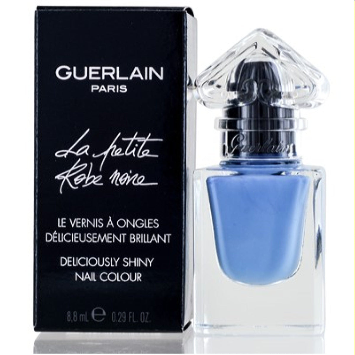 Guerlain La Petite Robe Noire (008) Denim Jacket Nail Color 0.29 Oz (8.8 Ml)  