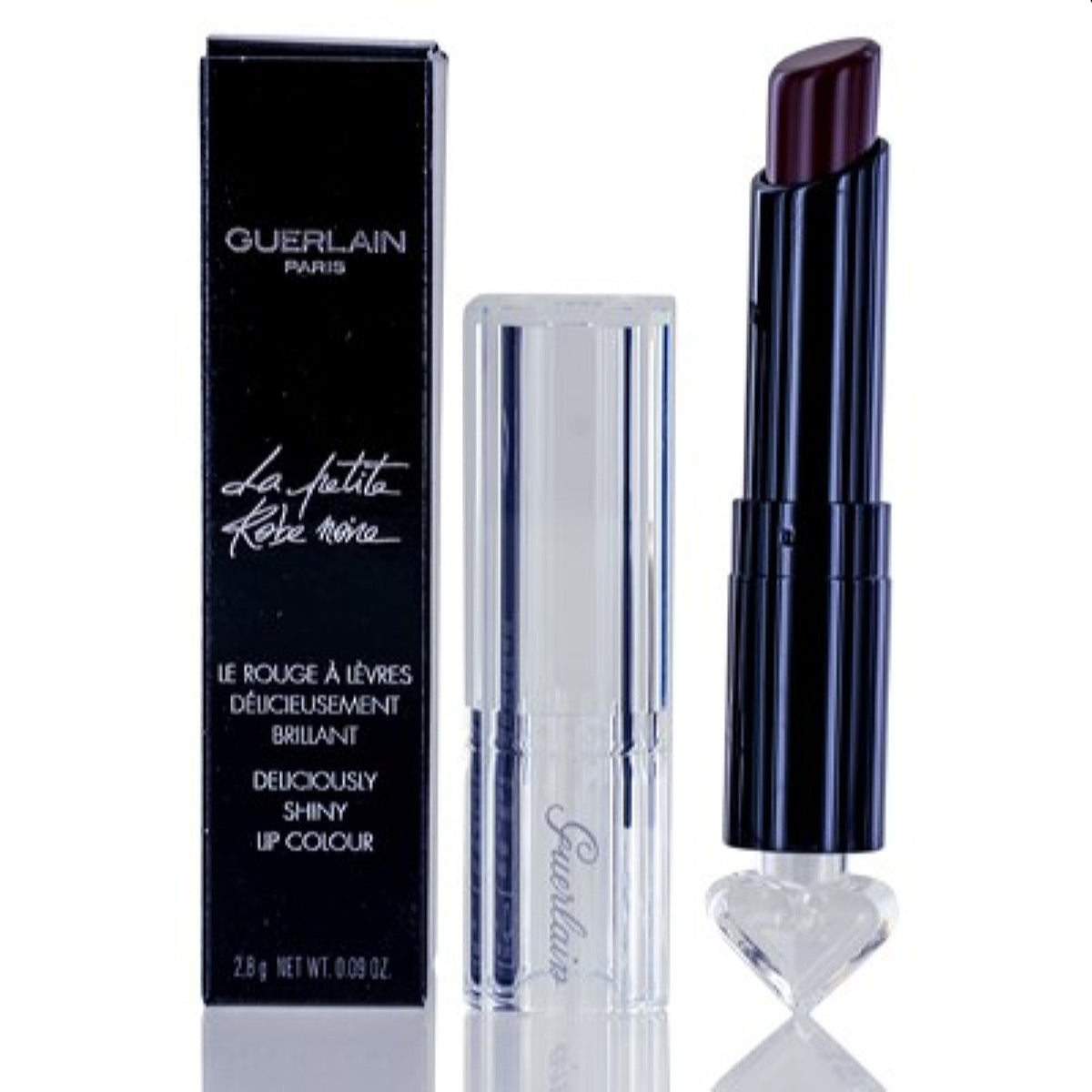 Guerlain La Petite Robe Noire Lipstick (017)Leather Coffee 0.10 Oz   