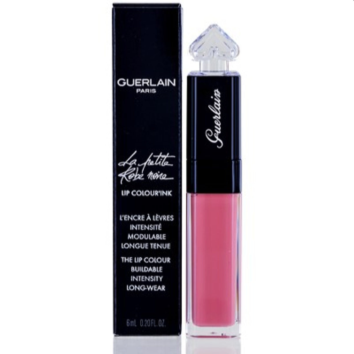 Guerlain La Petite Robe Noire Lip Colour’Ink (L113) #Candid 0.20 Oz   