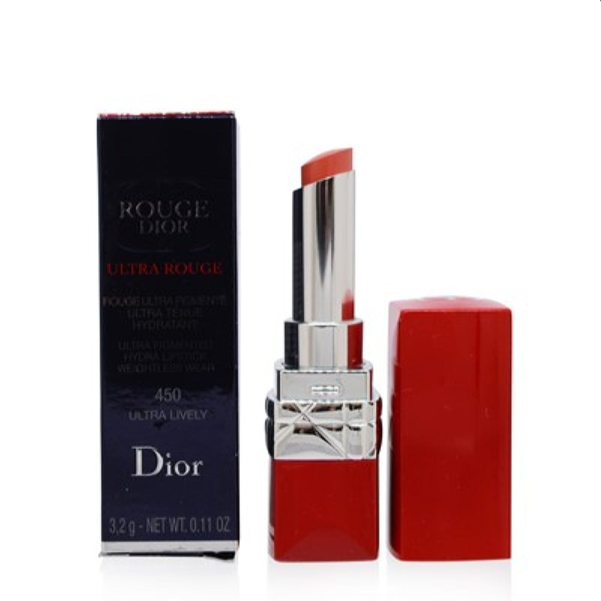Ch.Dior Rouge Dior Ultra Rouge (450 Ultra Lively) 0.11 Oz  C003800450