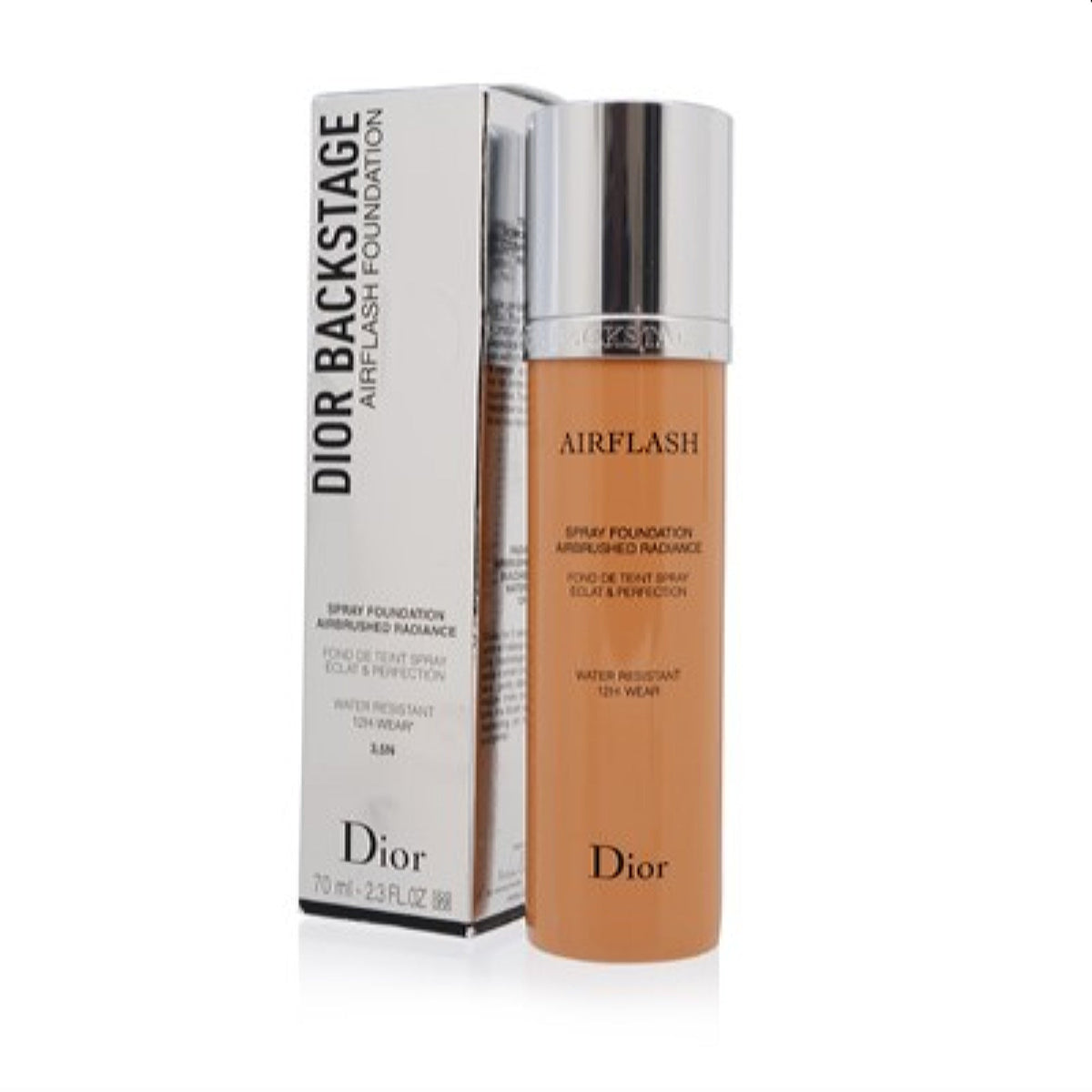 Ch.Dior Dior Backstage Airflash Foundation (3,5N) 2.3 Oz (70 Ml)  C000350305