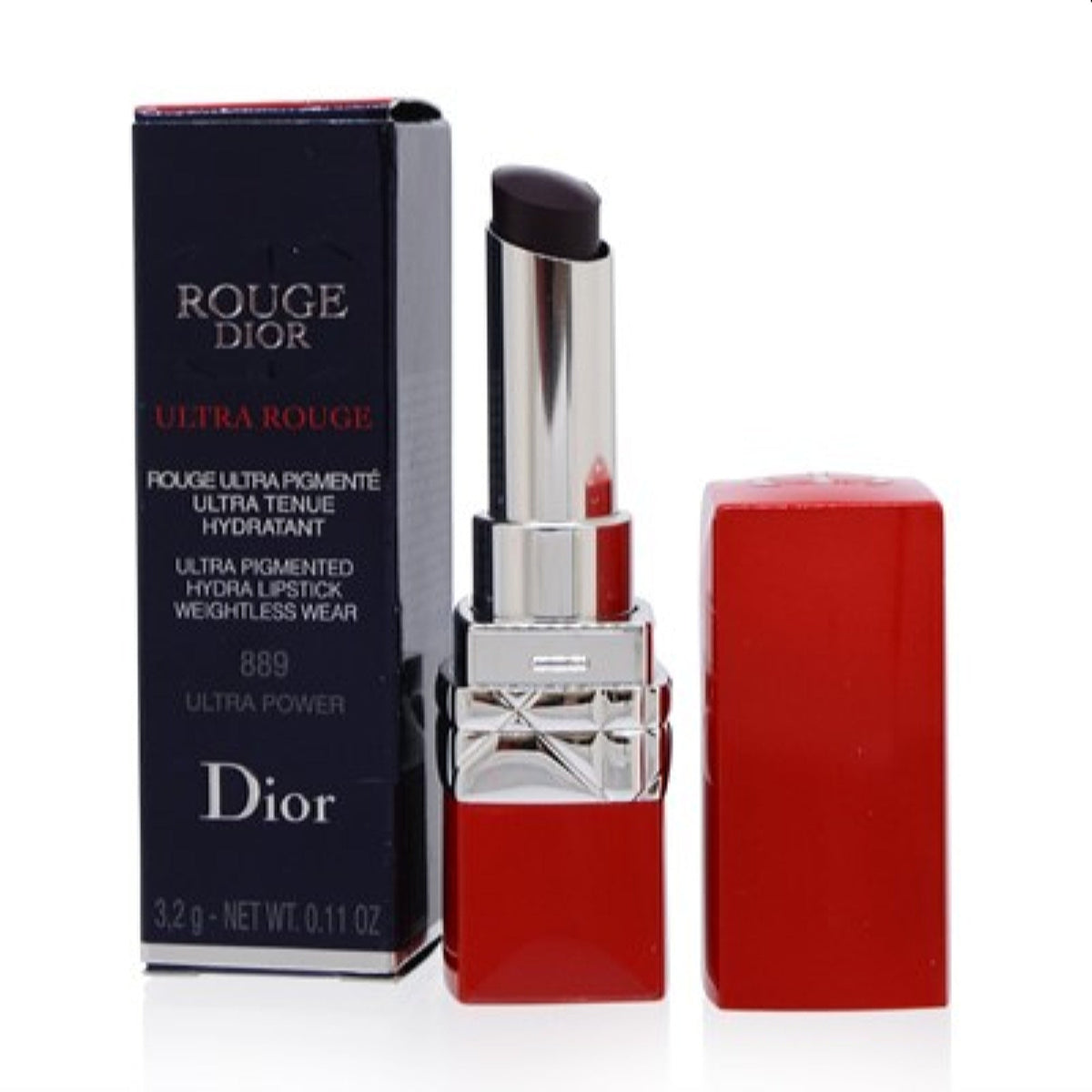 Ch.Dior Rouge Dior Ultra Rouge (889 Ultra Power) 0.11 Oz  C003800889