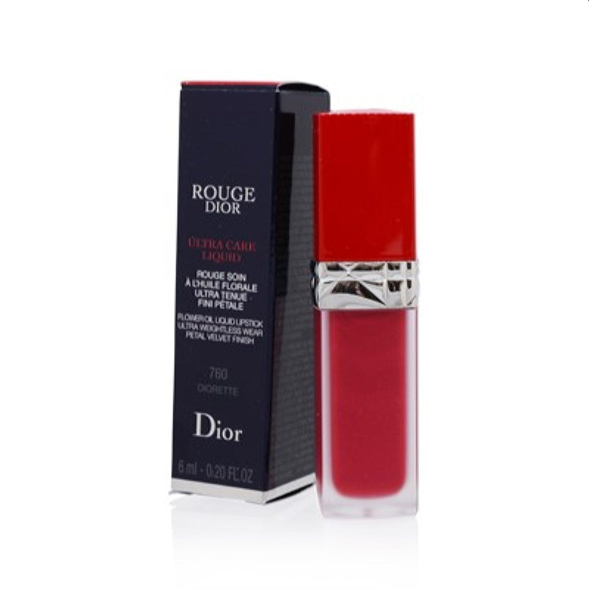 Ch.Dior Rouge Dior Ultra Care Liquid (760 Diorette) 0.20 Oz  C010400760