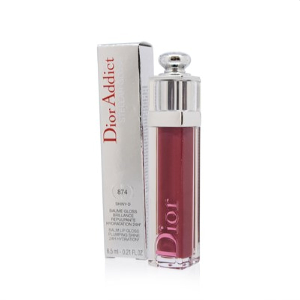 Ch.Dior Dior Addict Stellar Gloss Balm  (874 Shiny-D) 0.21 Oz (6.5 Ml) C013300874