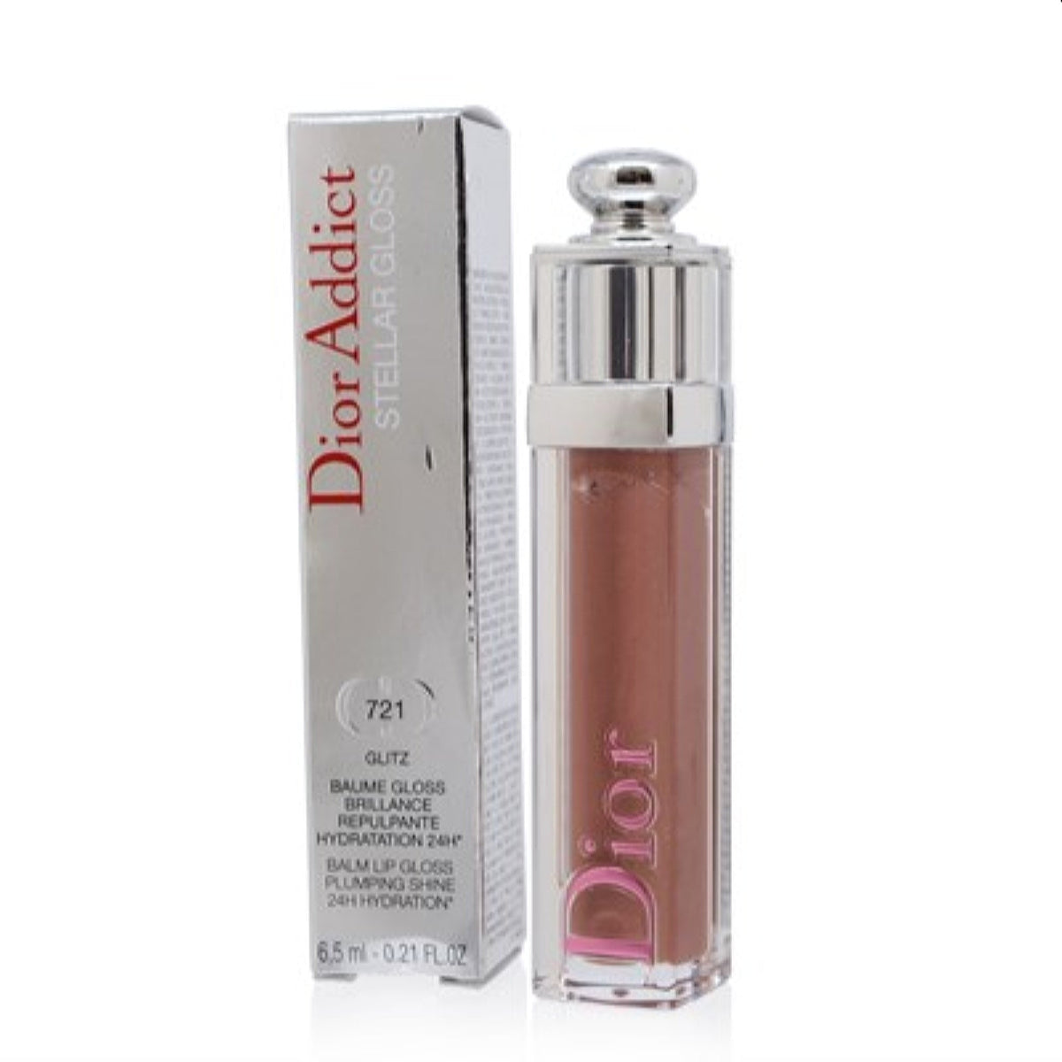 Ch.Dior Dior Addict Stellar Gloss Balm  (721 Glitz) 0.21 Oz (6.5 Ml)  C013300721