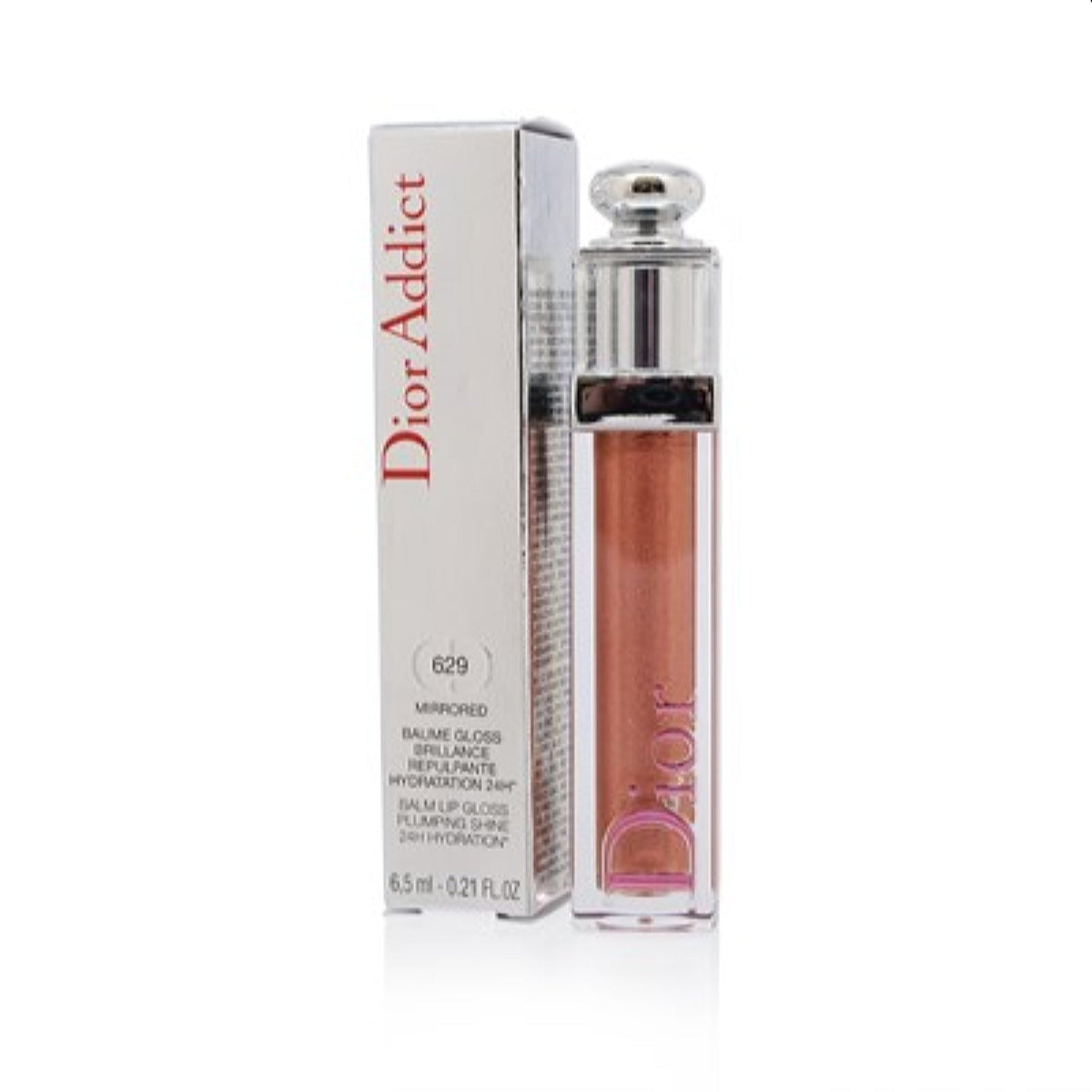 Ch.Dior Dior Addict Stellar Gloss Balm  (629 Bronze) 0.21 Oz (6.5 Ml) C013300629