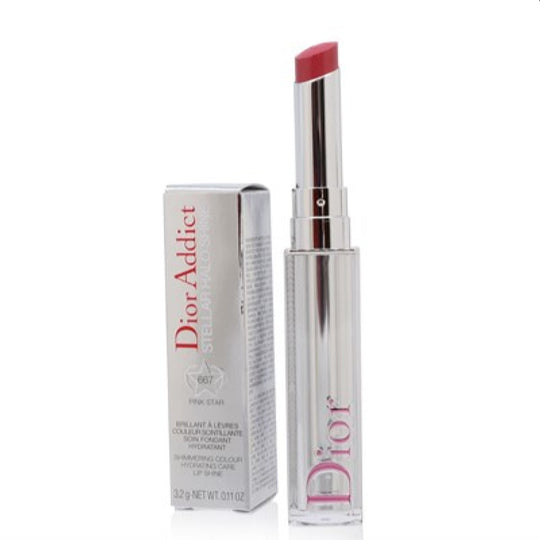 Ch.Dior Addict Stellar Halo Shine Lipstick (Pink Star 667)  (3.2 Ml)  C013400667