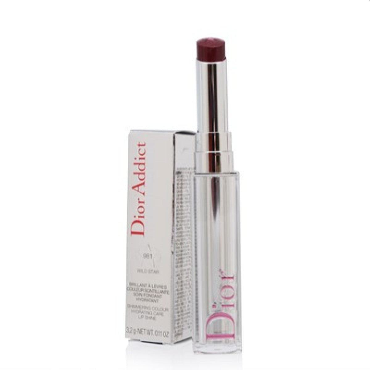 Ch.Dior Addict Stellar Halo Shine Lipstick (981 Wild Star) 0.11 Oz (3.2 Ml)  C013400981