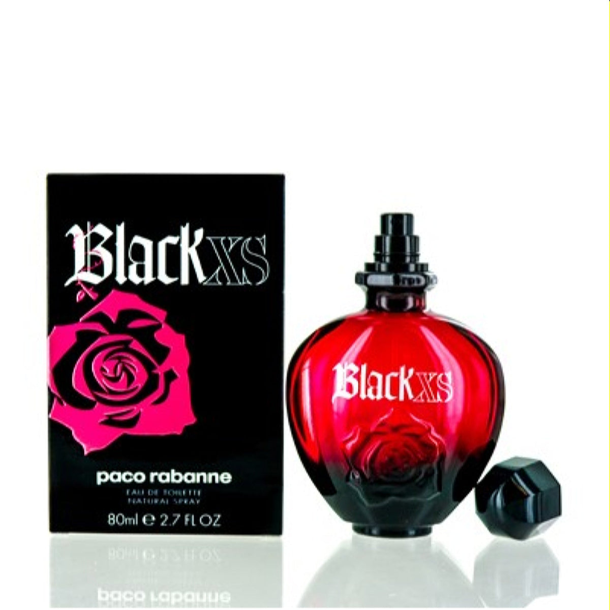 Black Xs Paco Rabanne Edt Spray 2.6 Oz For Women 0065051818