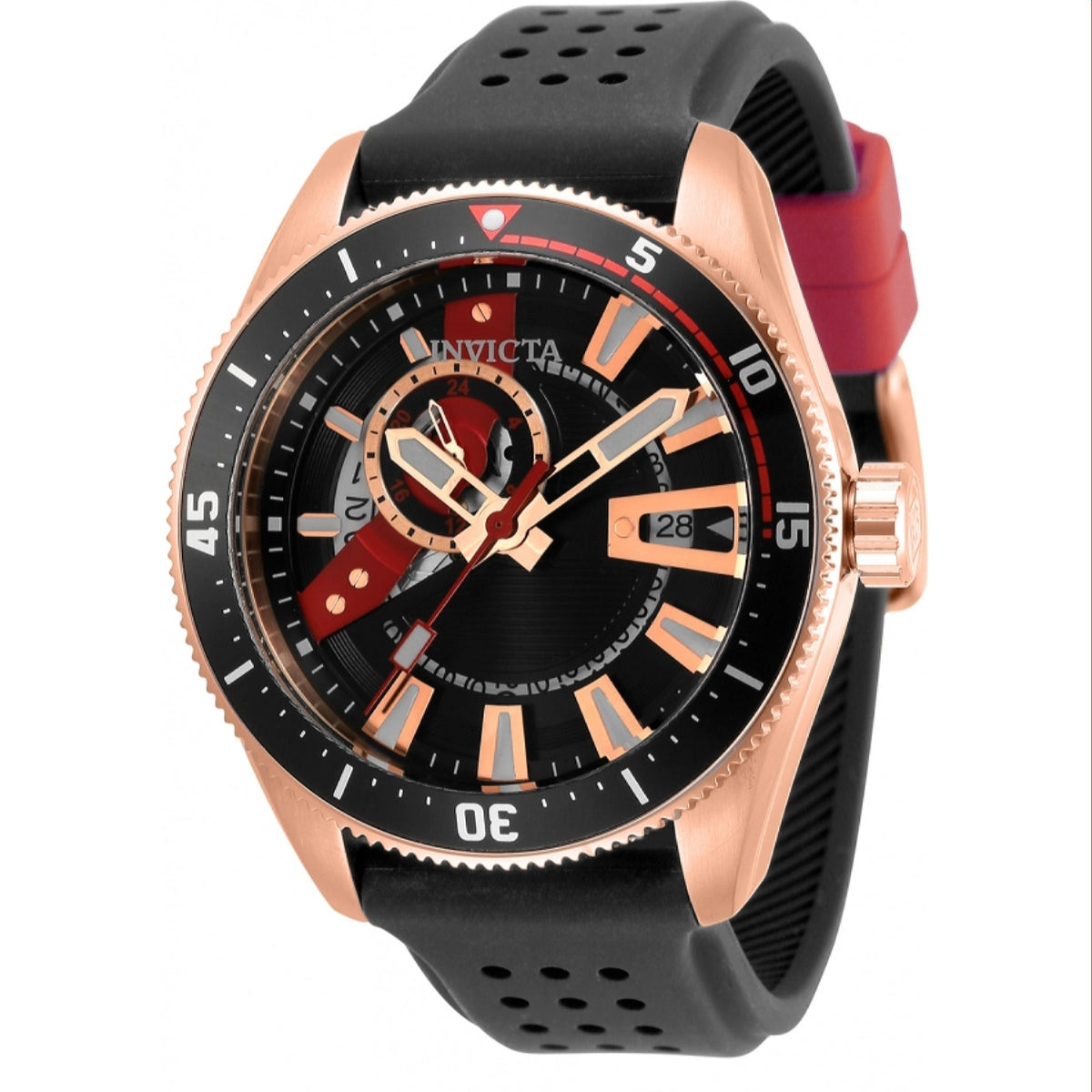 Invicta Men's 33512 Pro Diver Automatic Black Silicone Watch