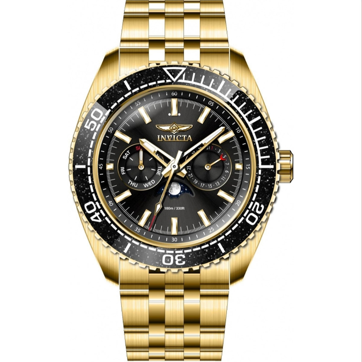 Invicta Men's 33561 Pro Diver Gold-Tone Stainless Steel Watch