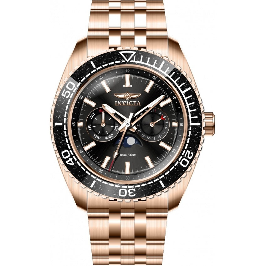 Invicta Men's 33564 Pro Diver Rose-Tone Stainless Steel Watch