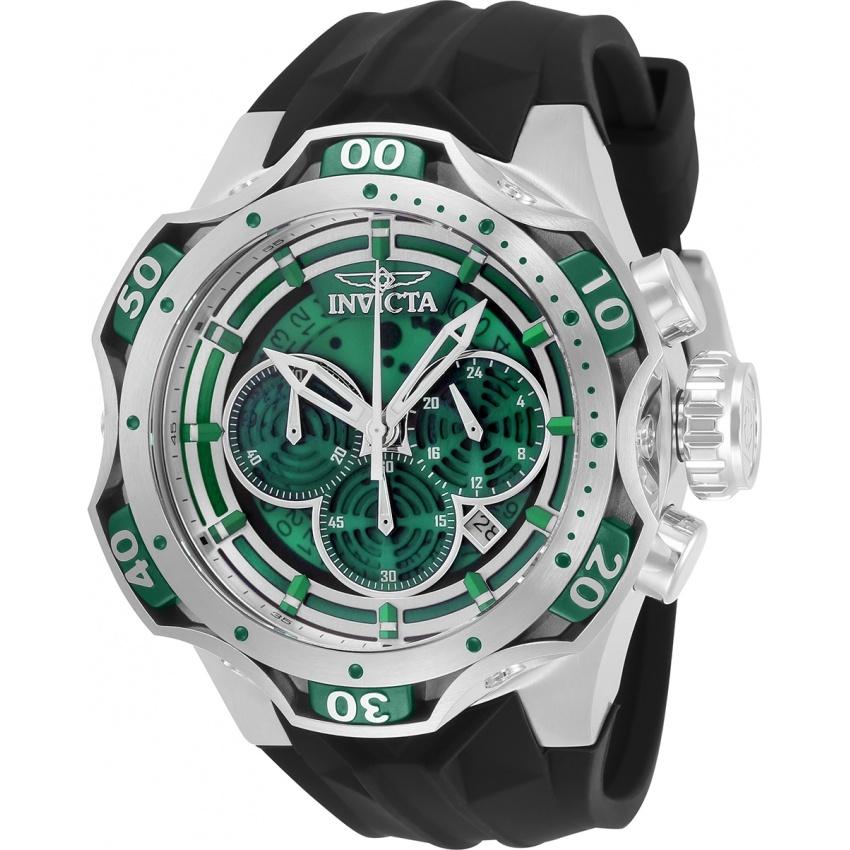 Invicta Men's 33633 Venom Black Silicone Watch
