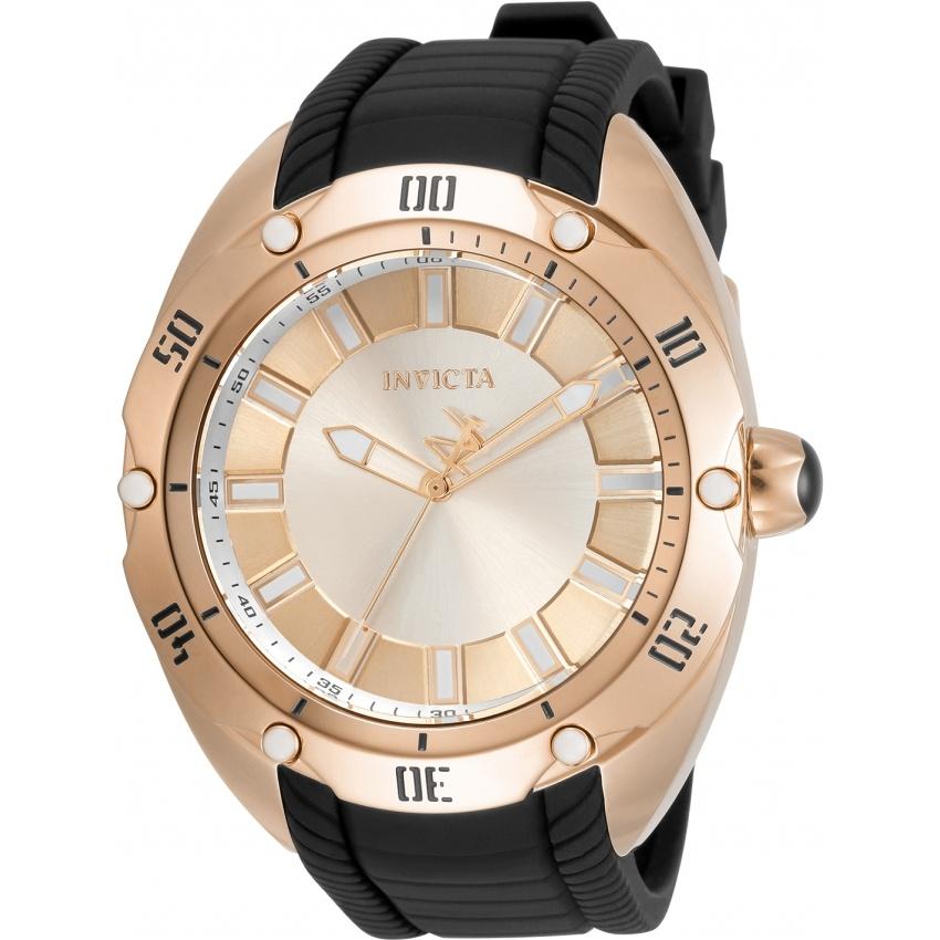 Invicta Men's 33651 Venom Black Silicone Watch