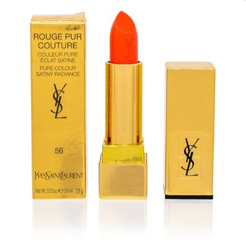 Ysl Rge.Pur Couture Satin Radiance Lipstick #56 Orange Indie 0.13 Oz (3.8 Ml) 8379