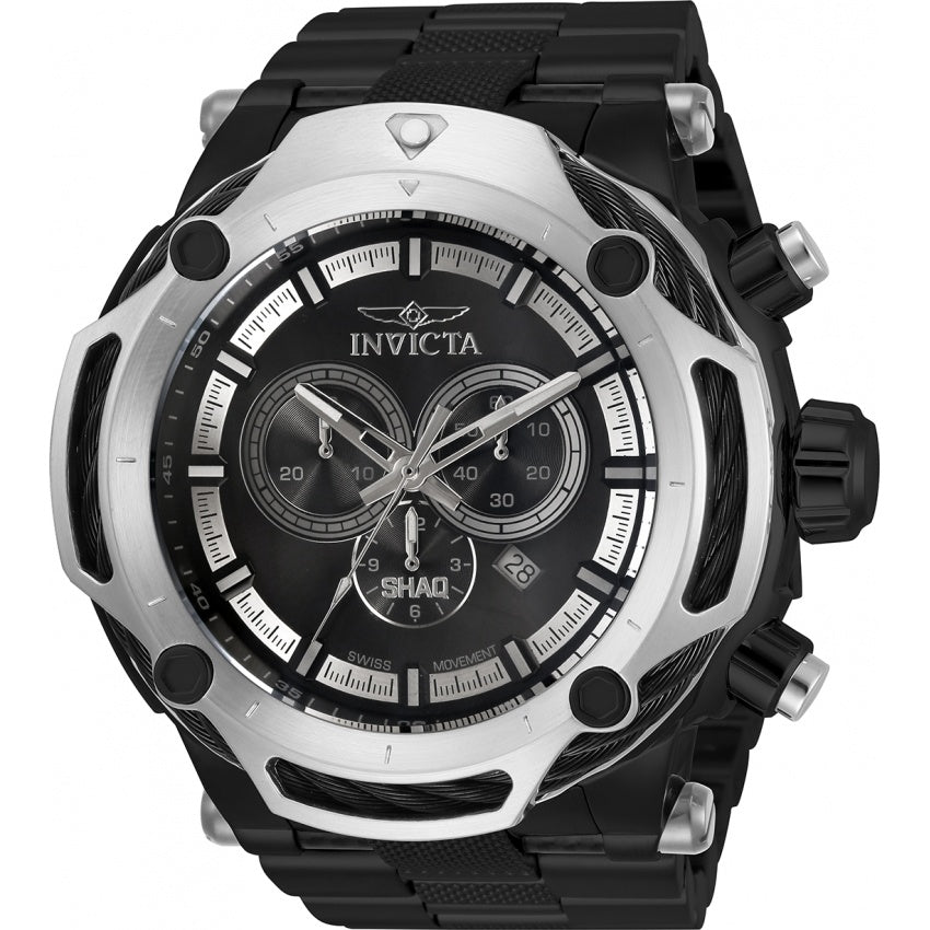 Invicta Men's 33663 Shaq Black Stainless Steel Watch