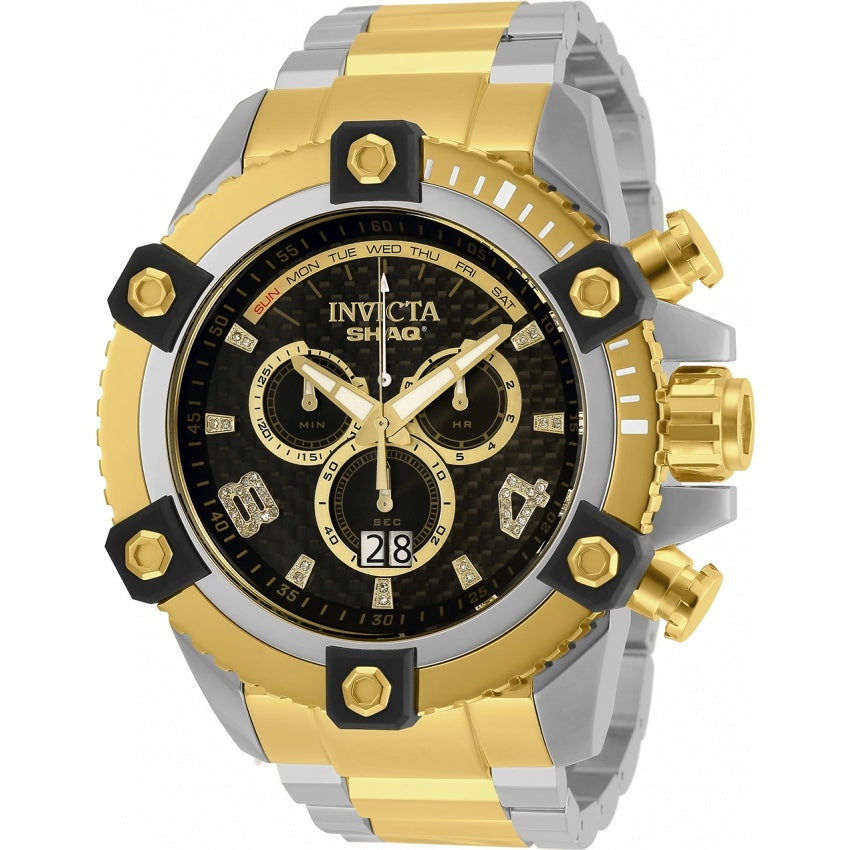 Invicta Men's 33727 Shaq Gold-Tone and Silver Stainless Steel Watch
