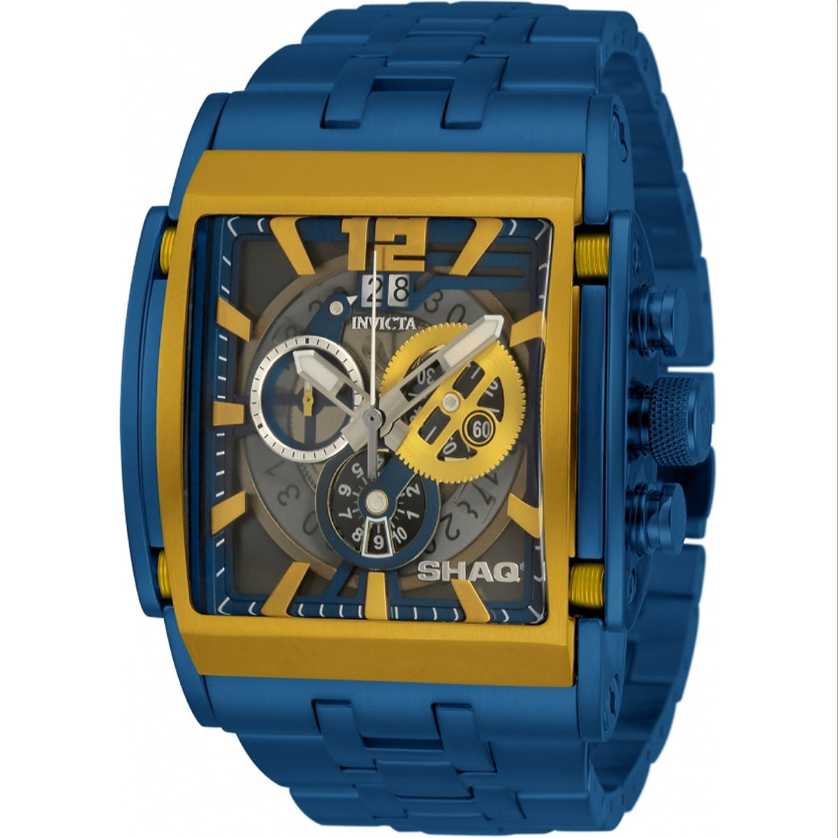 Invicta Men's 33738 Shaq Blue Stainless Steel Watch