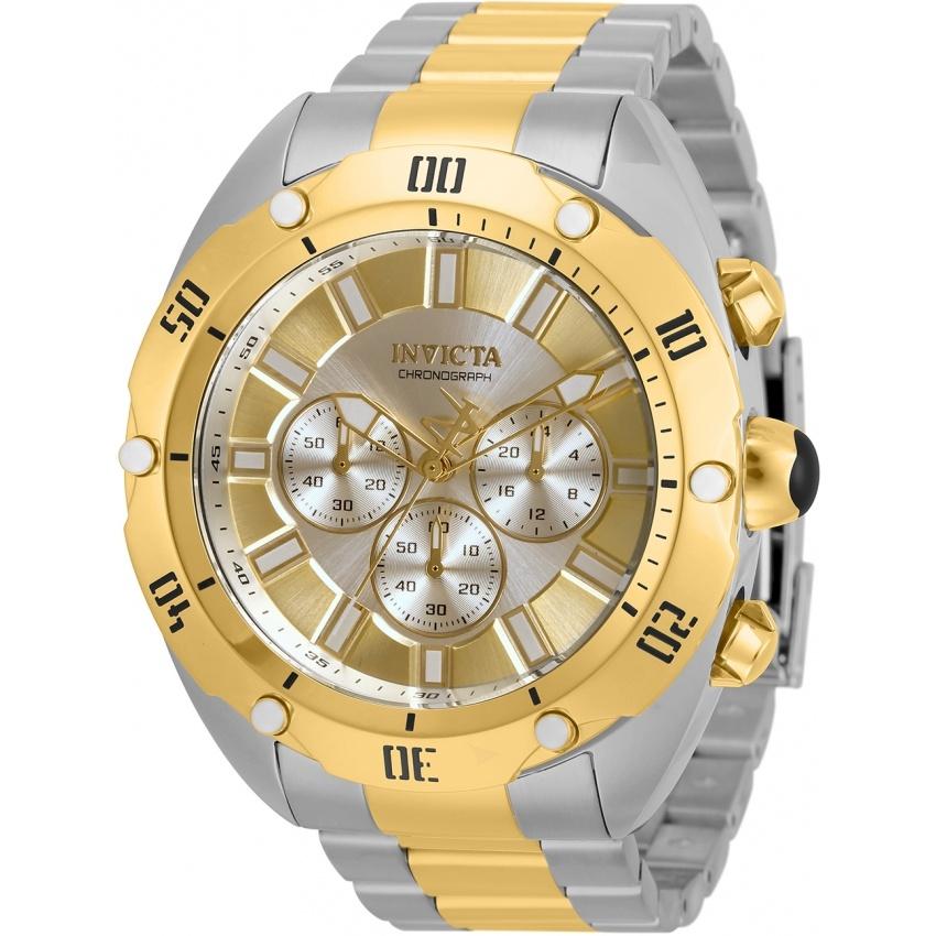Invicta Men&#39;s 33751 Venom Gold-Tone and Silver Stainless Steel Watch