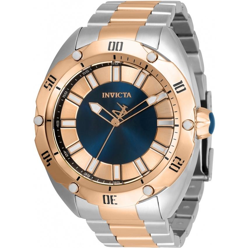 Invicta Men&#39;s 33767 Venom Rose-Tone and Silver Stainless Steel Watch