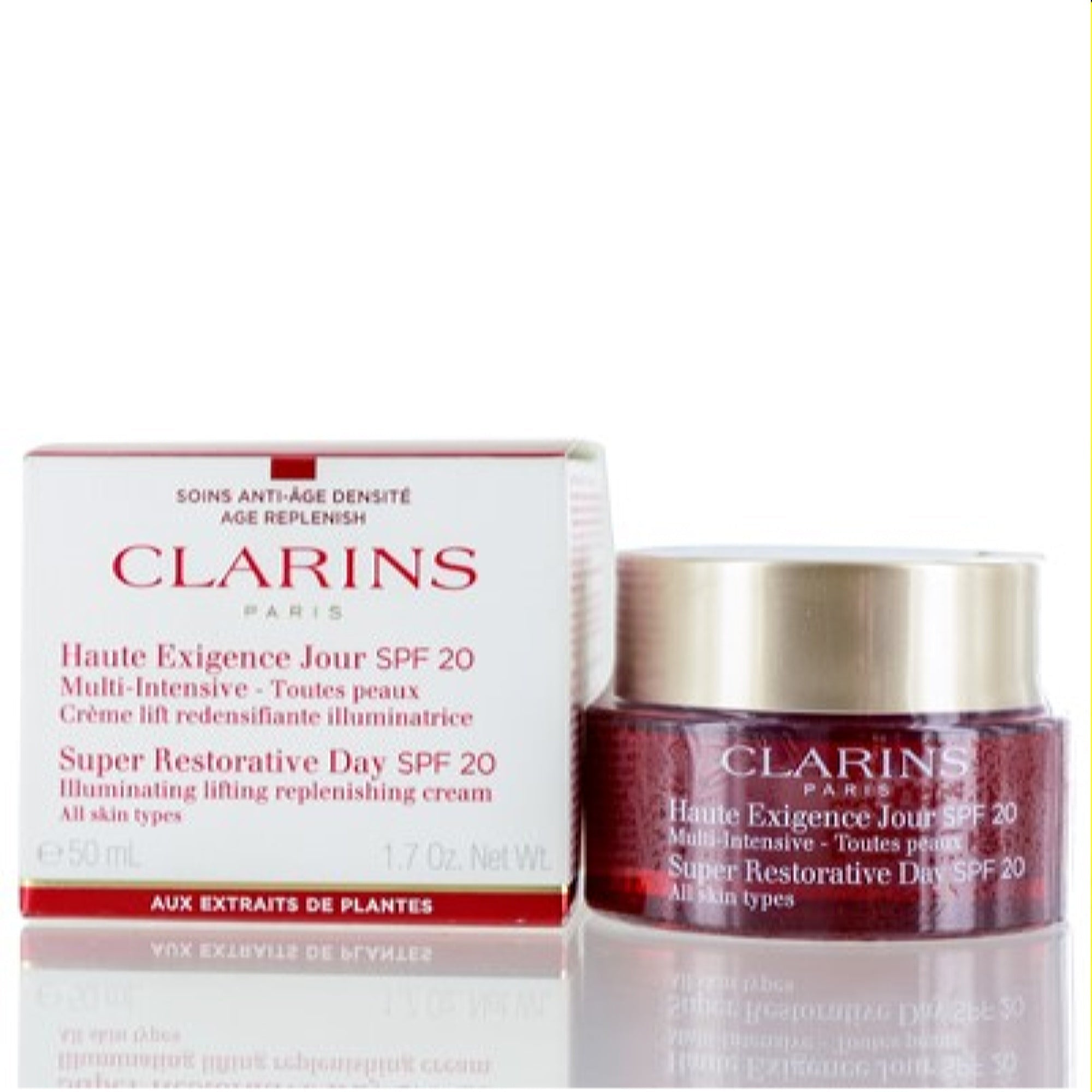 Clarins Super Restorative Day Cream Spf 20 1.7 Oz 109610 Bezali