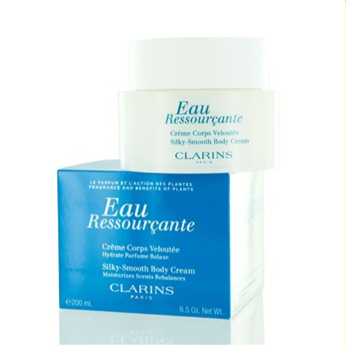 Clarins Eau Ressourcante Silky Smooth Body Cream 6.7 Oz (200 Ml) 255410