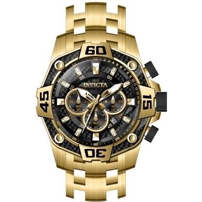 Invicta Men&#39;s 33847 Pro Diver Gold-Tone Stainless Steel Watch