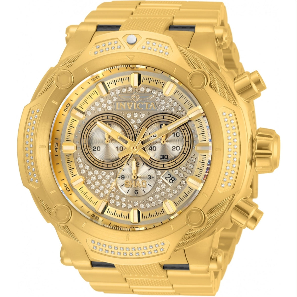 Invicta Men's 33956 Shaq Gold-Tone Stainless Steel Watch