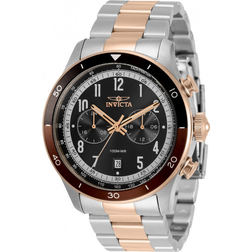 Invicta Men's 33965 Speedway Rose-Tone and Silver Stainless Steel Watch