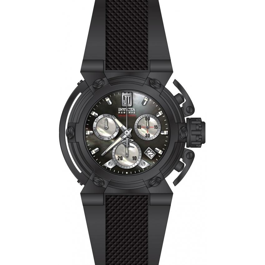 Invicta Men's 33969 Jason Taylor Black Silicone Watch