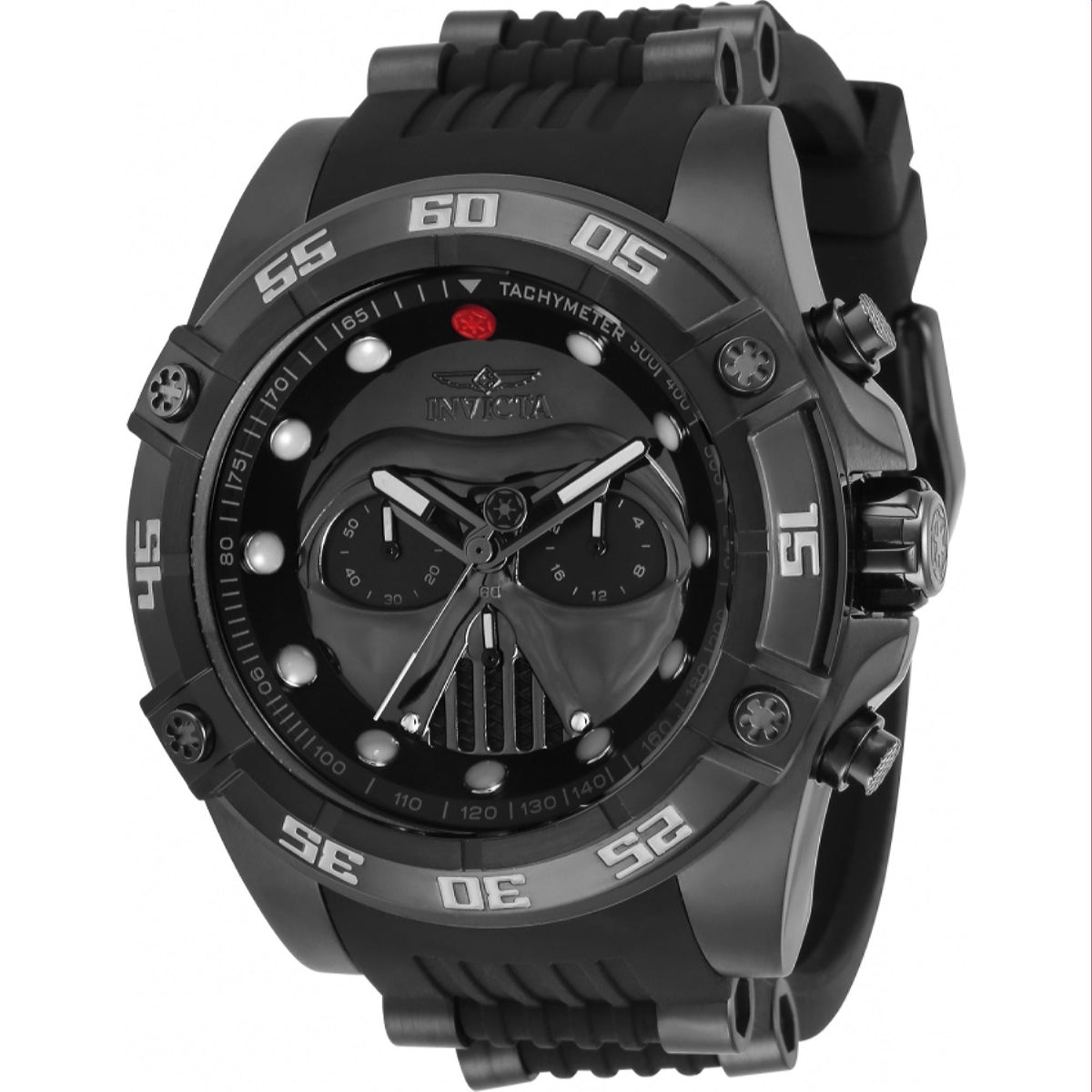 Invicta Men's 34040 Star Wars Darth Vader Black Stainless Steel Watch