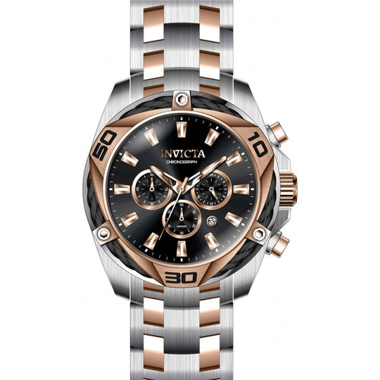 Invicta Men's 34129 Bolt Rose-Tone and Silver Stainless Steel Watch