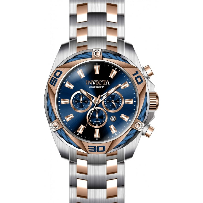 Invicta Men's 34133 Bolt Rose-Tone and Silver Stainless Steel Watch