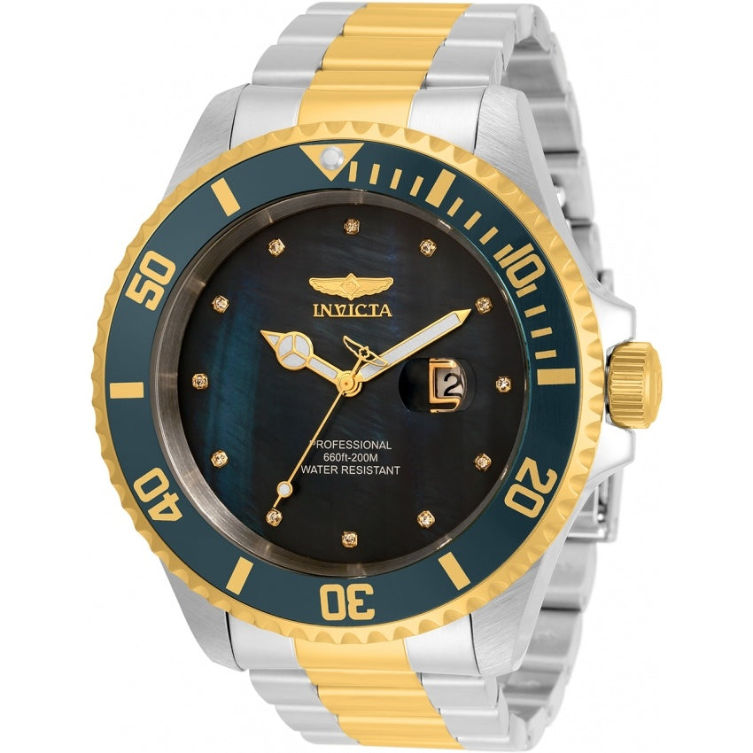 Invicta Men's 34151 Pro Diver Gold-Tone and Silver Stainless Steel Watch