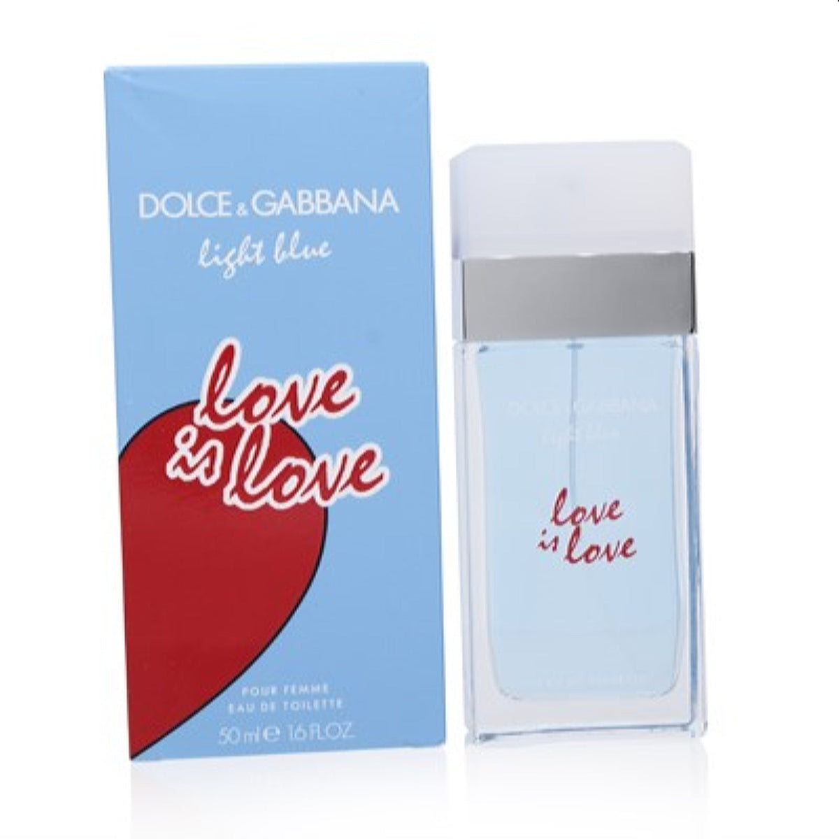 Light Blue Love Is Love D&G Edt Spray Limited Edition 1.6 Oz (50 Ml) For Women  311550