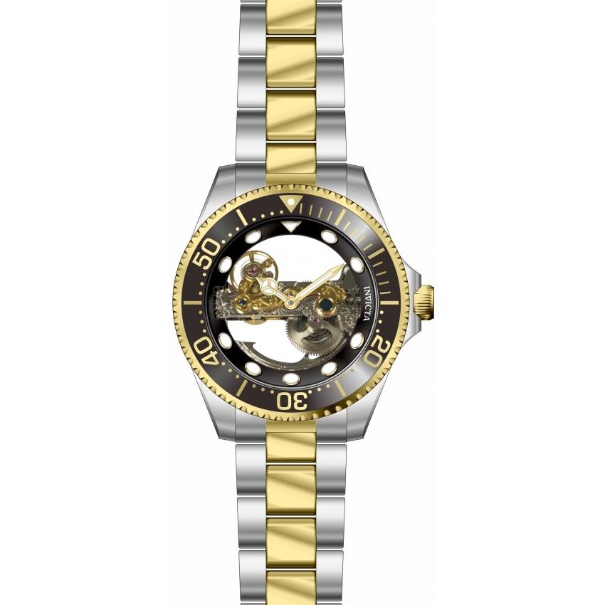Invicta Men's 34449 Pro Diver Scuba Automatic Gold-Tone and Stainless Steel Stainless Steel Watch