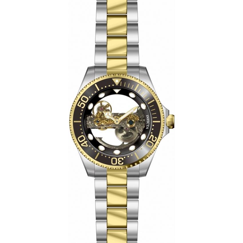 Invicta Men&#39;s 34449 Pro Diver Scuba Automatic Gold-Tone and Stainless Steel Stainless Steel Watch