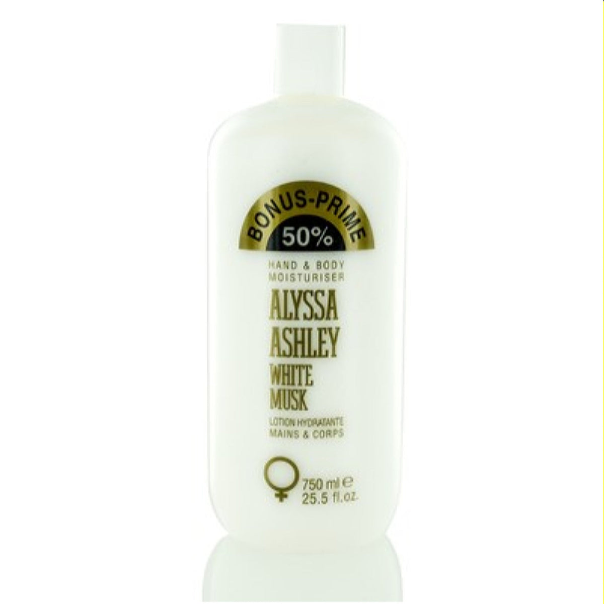 Alyssa Ashley White Musk Alyssa Ashley Hand & Body Moisturizer 25.5 Oz (750 Ml)  33527