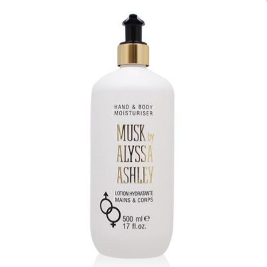 Alyssa Ashley Musk Alyssa Ashley Hand&Body  Moisturizer Lotion 17.0 Oz  For Women