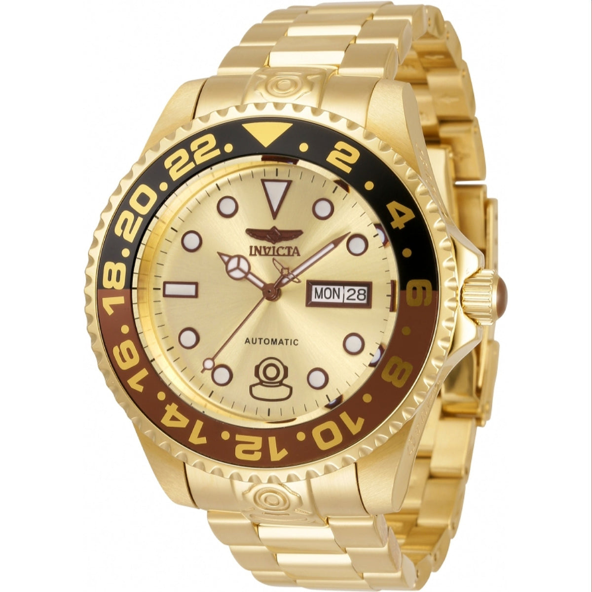 Invicta Men's 35339 Pro Diver Gold-Tone Stainless Steel Watch