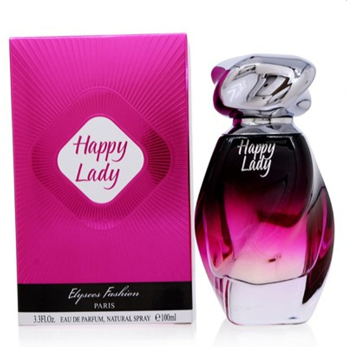 Happy Lady Elysees Fashion Parfums Edp Spray 3.3 Oz (100 Ml) For Women  570013