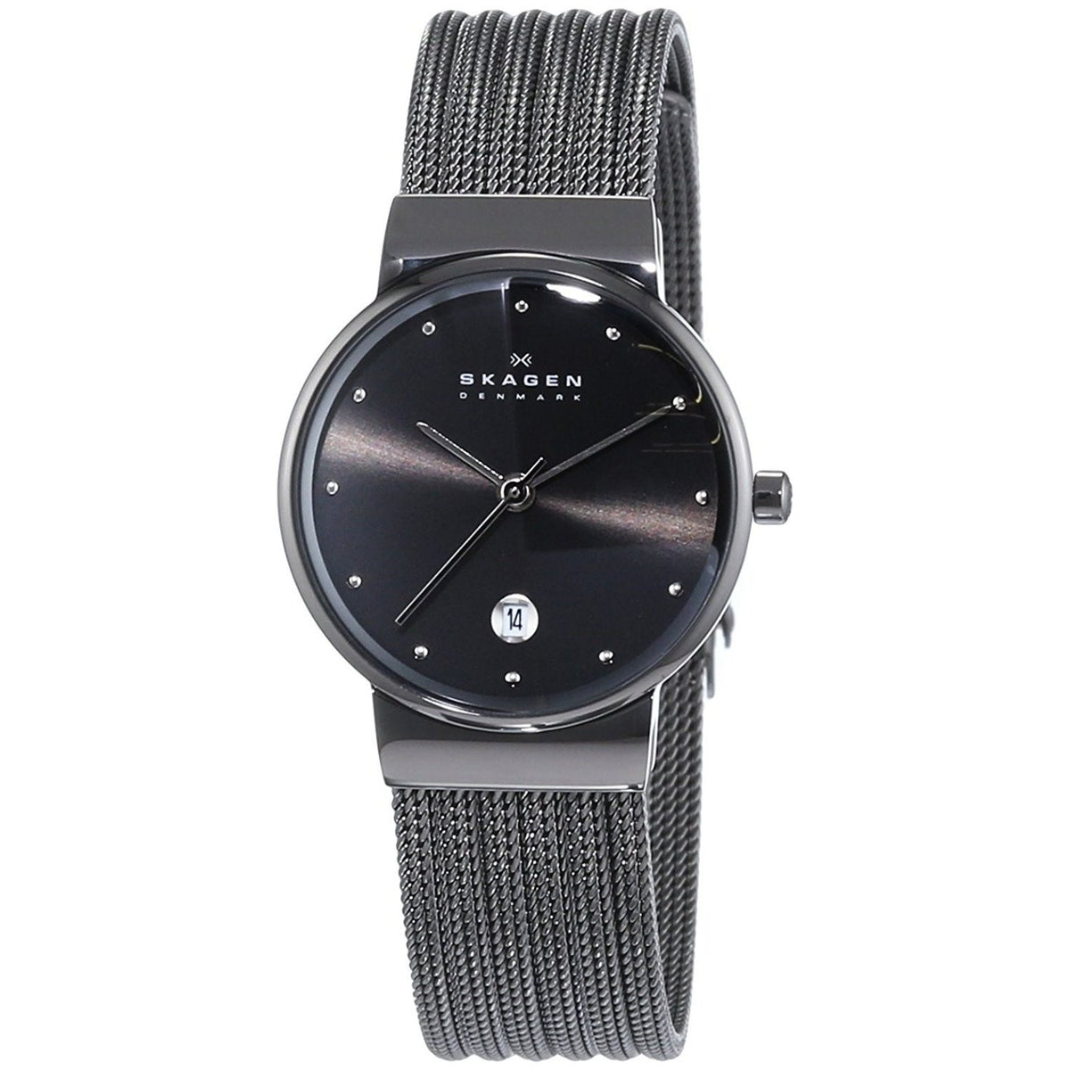Skagen Women's 355SMM1 Ancher Crystal Stainless Steel Watch