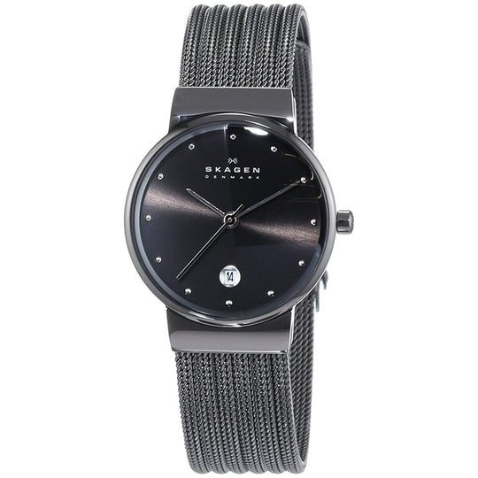 Skagen Women's 355SMM1 Ancher Crystal Stainless Steel Watch