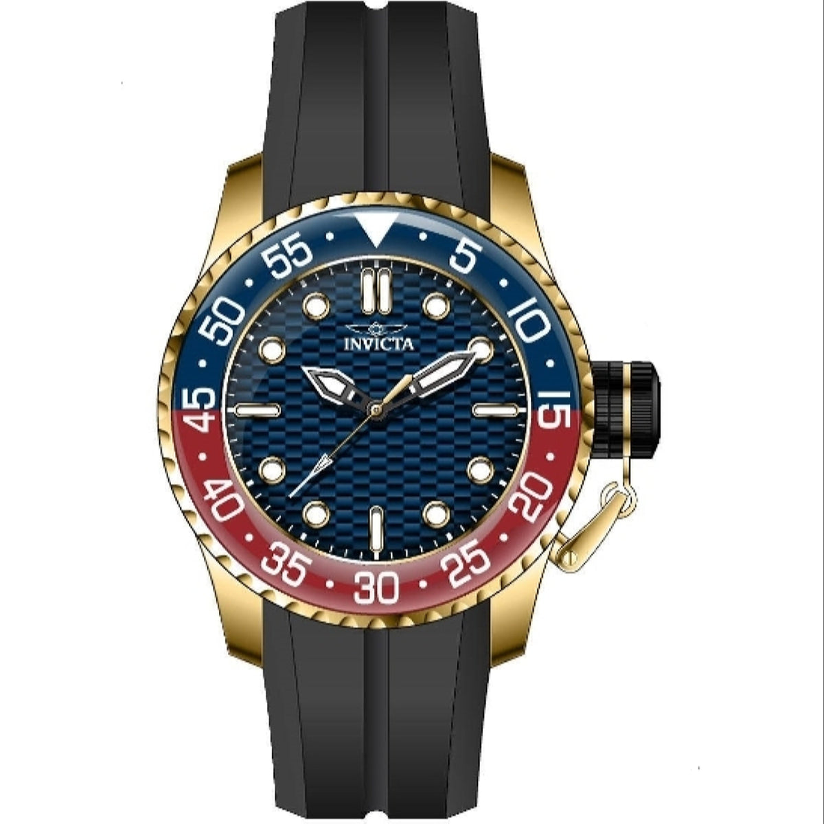 Invicta Men's 35660 Pro Diver Black Silicone Watch