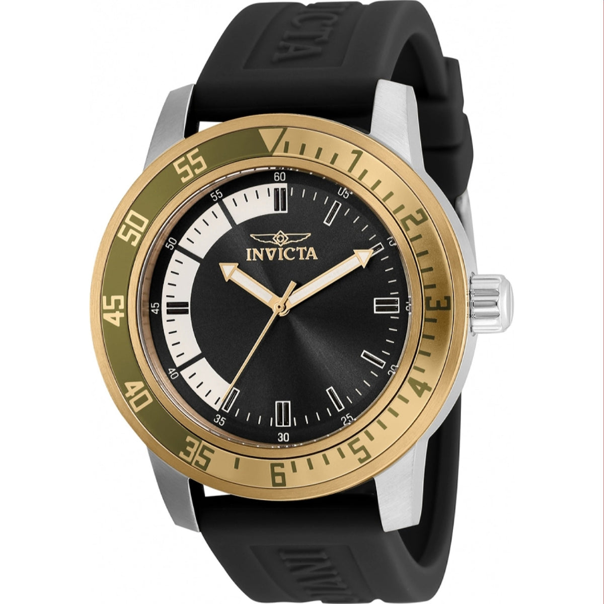 Invicta Men's 35682 Specialty Black Silicone Watch