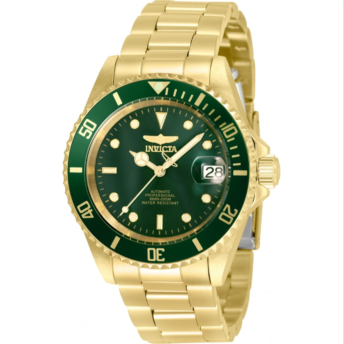 Invicta Men's 35696 Pro Diver Automatic Gold-Tone Stainless Steel Watch
