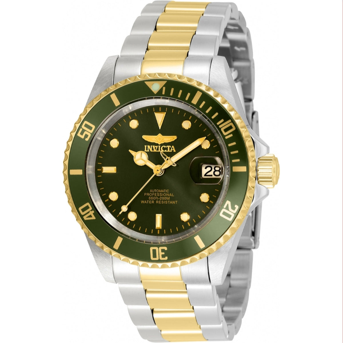 Invicta Men's 35702 Gold-Tone and Silver Stainless Steel Watch
