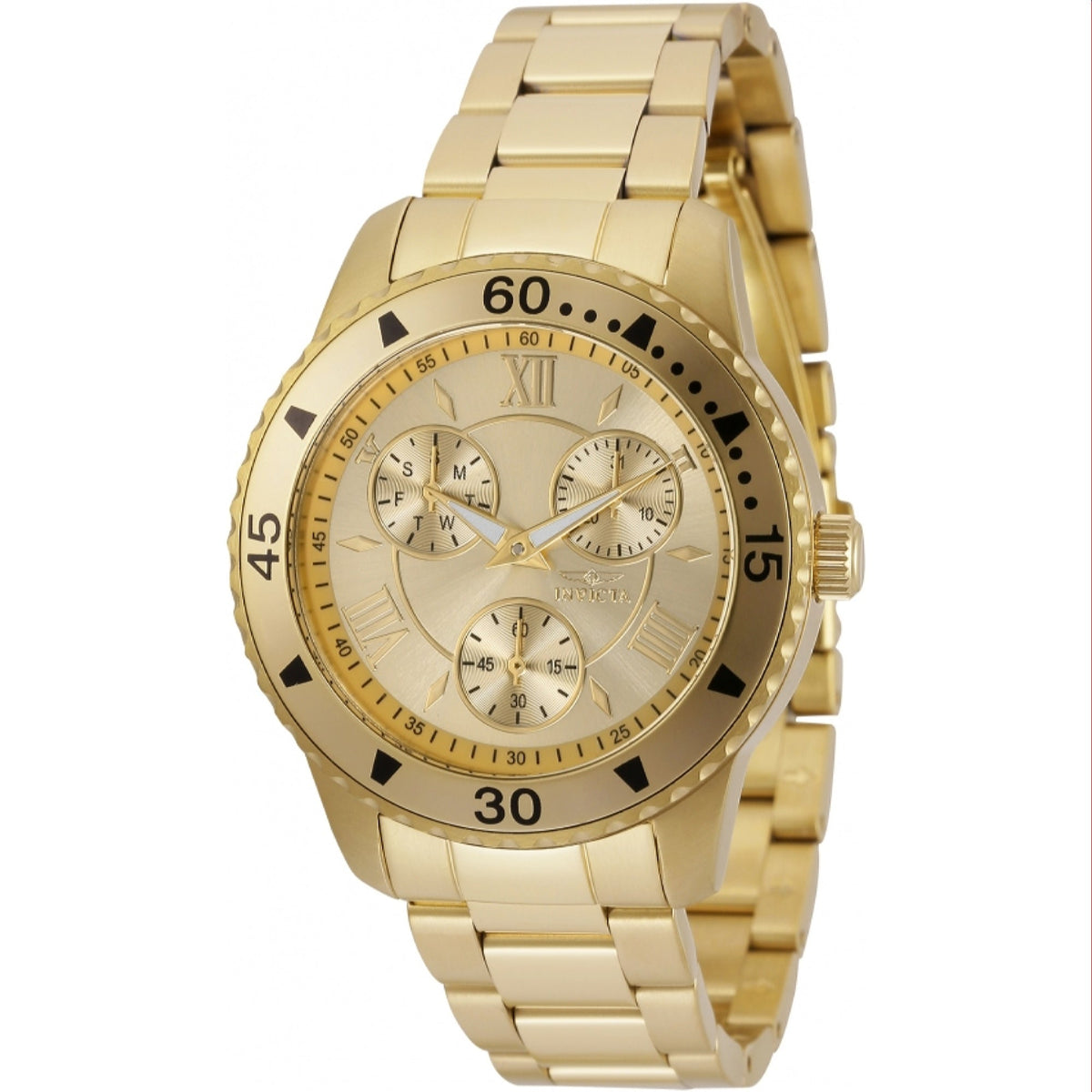 Invicta Women's 35828 Angel Gold-Tone Stainless Steel Watch